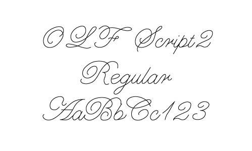 Popular Single Line Fonts Full - Click Image to Close