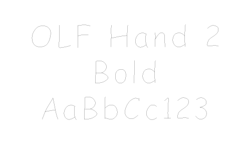 OLF Hand 2 Bold - Click Image to Close
