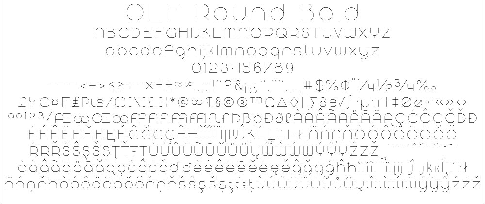 OLF Round Bold