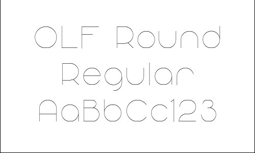 OLF Round Regular - Click Image to Close