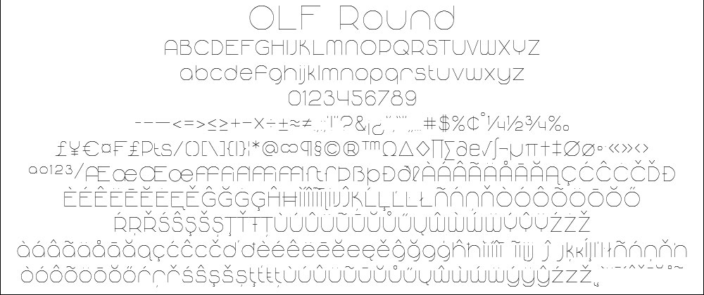 OLF Round Regular - Click Image to Close