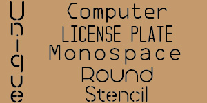 Unique Font Bundle - Click Image to Close