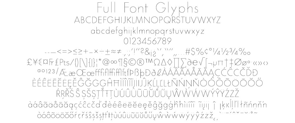 Every Single Line Font Full
