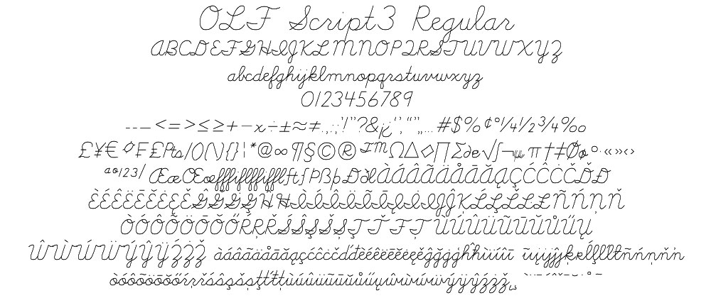 Freehand Font Bundle