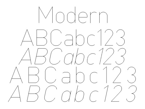 Download engraving fonts single free for line Free Single