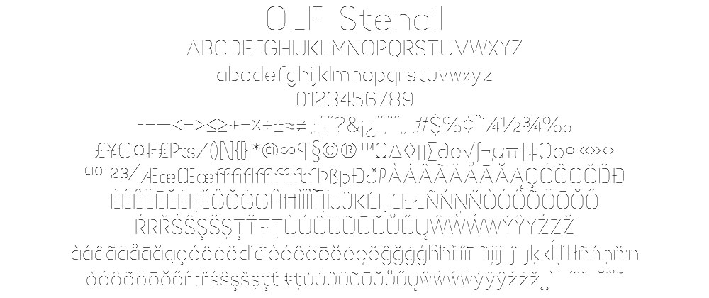 OLF Stencil