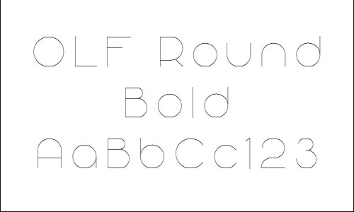 OLF Round Bold