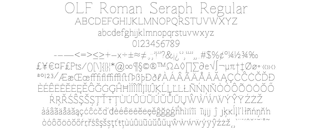 Serif Font Bundle